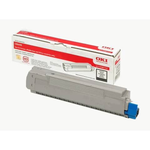 Toner Oki nero  43487712